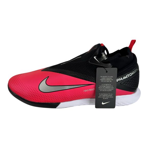 Nike React Phantom VSN 2 Pro DF IC Indoor Soccer Shoes Mens CD4170-606 Sz 10 - Picture 1 of 9
